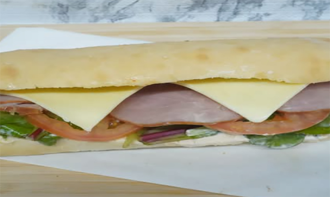 Ham and Turkey Ham Panini