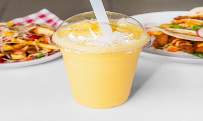 Tropical Mango Pineapple Smoothie