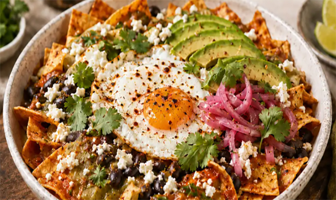 Chilaquiles Brunch Bowl (GF/V)