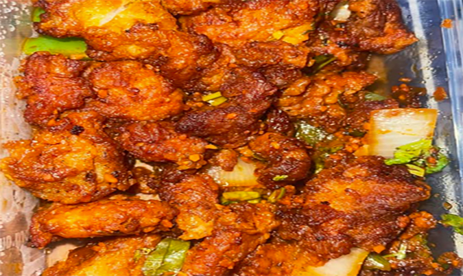 Chilli Chicken Dry