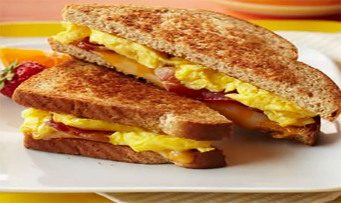 Bacon and Egg toasty