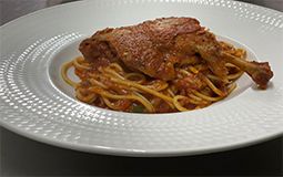 Spaghetti Duck Ragu