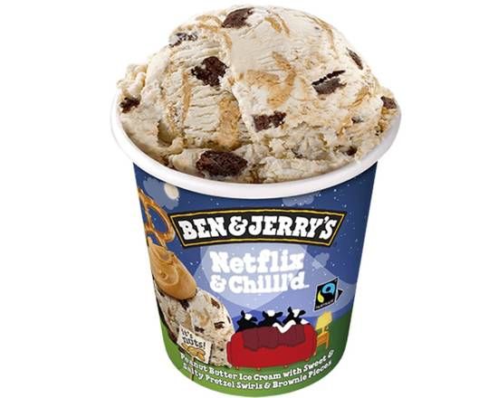 Ben and Jerry 458 ml - Netflix & Chill'd