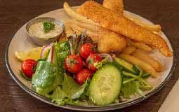 Fish & Chips with Green Salad