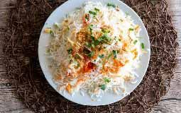 Safron Rice (Basmati Rice) Large