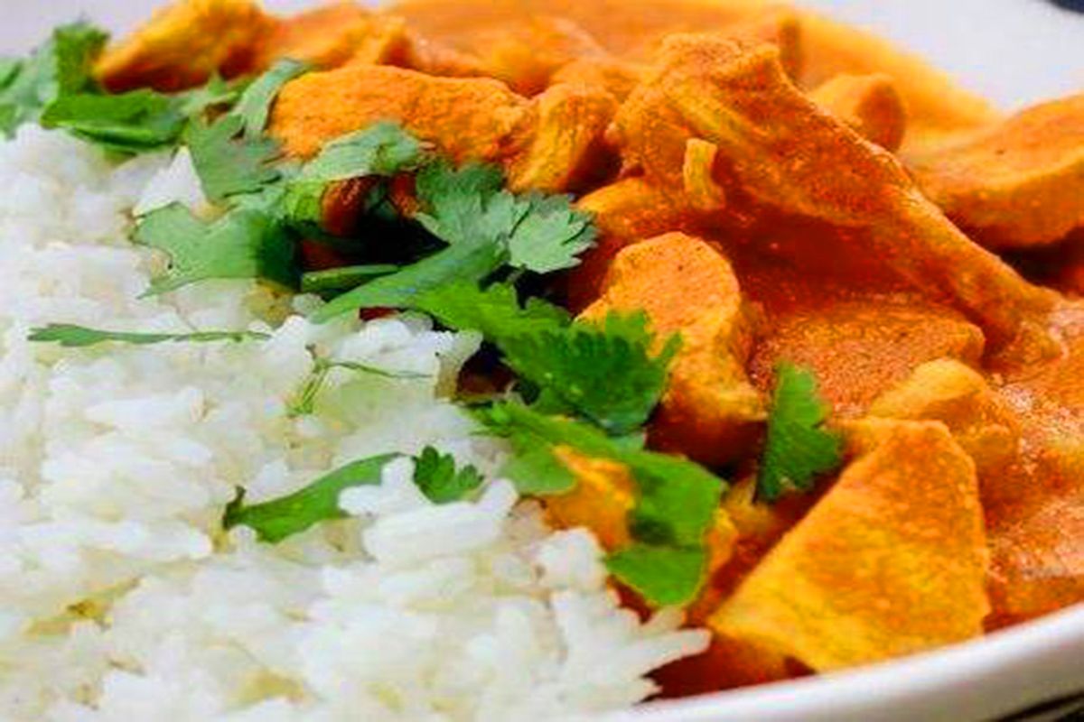 Basmati Rice on any Curry Sauce