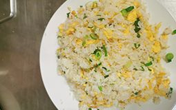 Fried Rice With Egg And Spring Onion