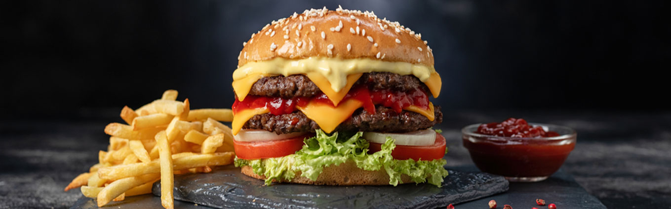 American burger bar Menu