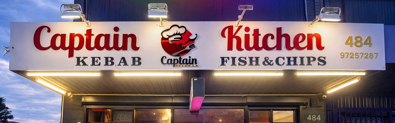 Captain Kitchen Menu