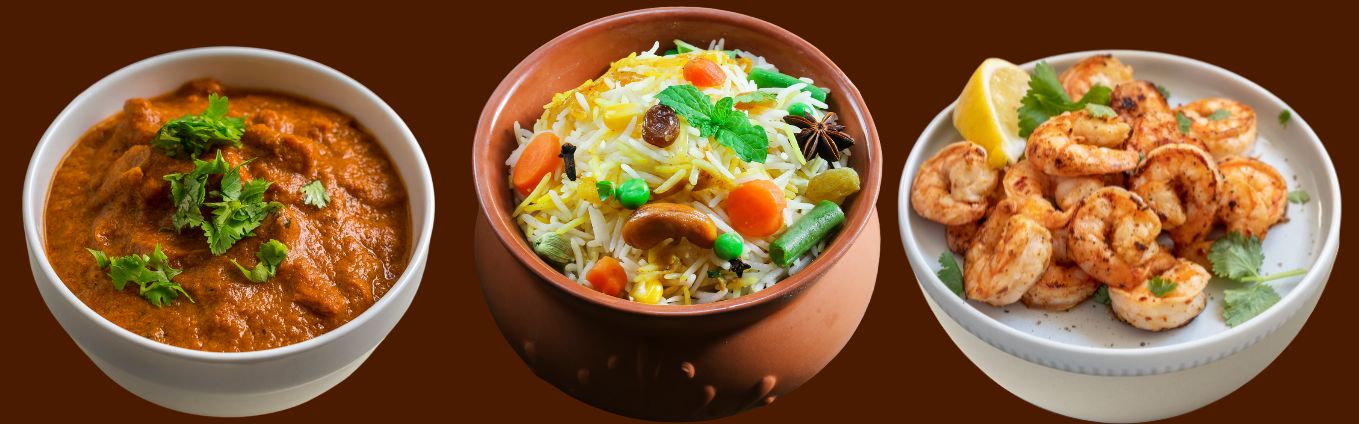 Amber Spice Indian Cuisine Menu