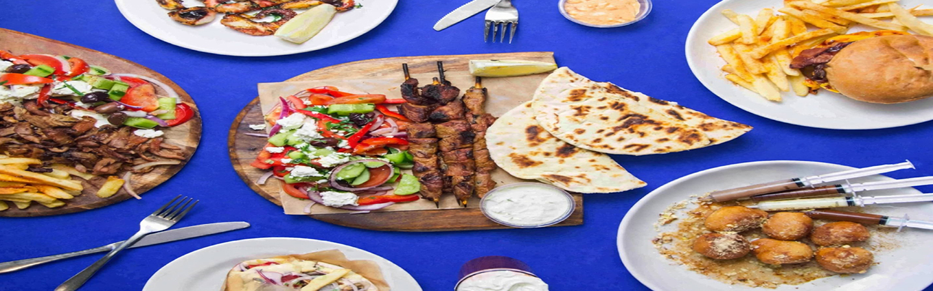 THE NAUGHTY GREEK Menu