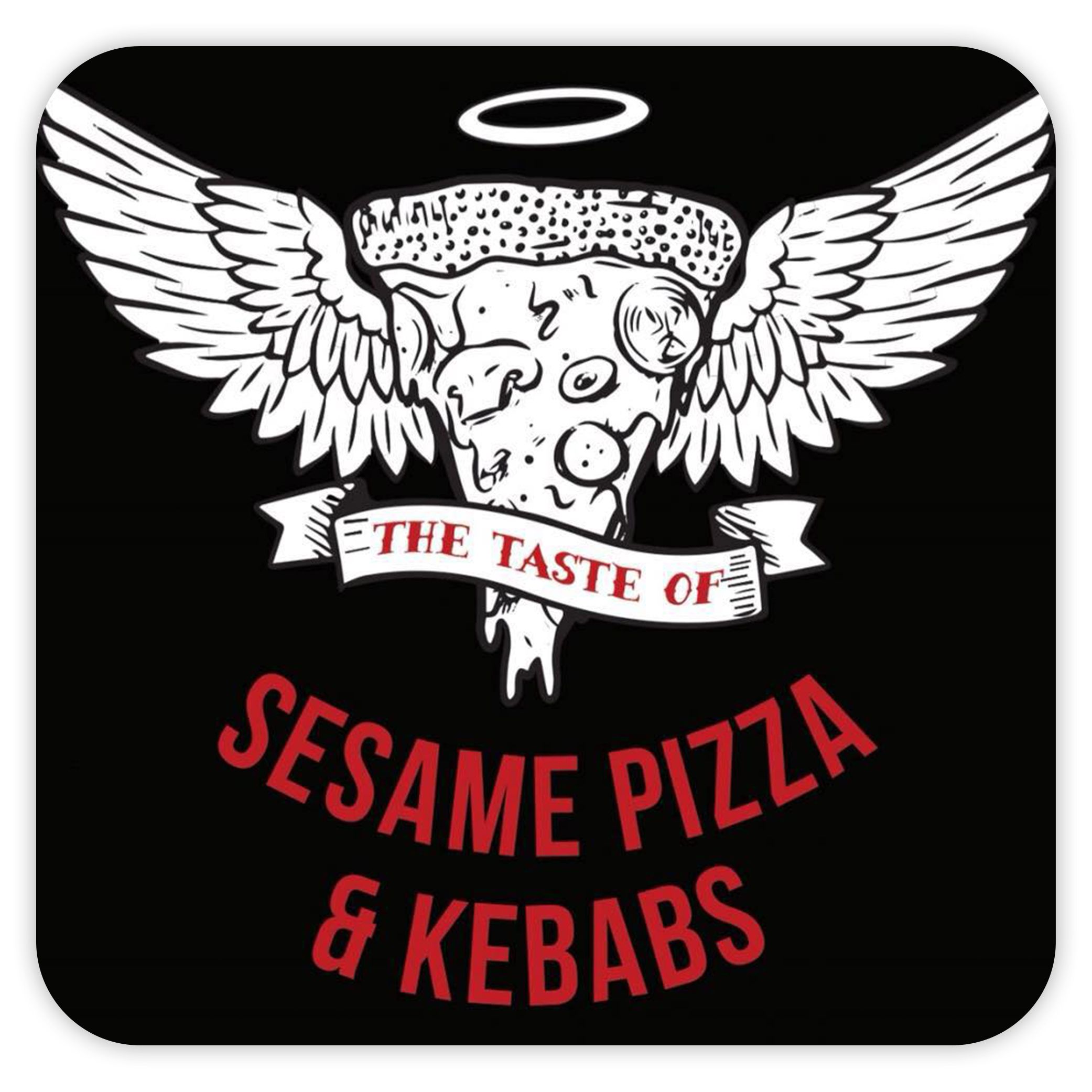 Sesame Rose Pizza