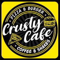 Crusty Pizza Burgers and Donuts