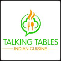 TALKING TABLES -  Burgers . Indian Curries . Fish & Chips