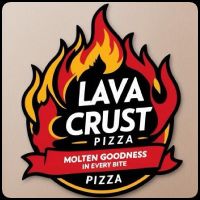 Lava crust pizza